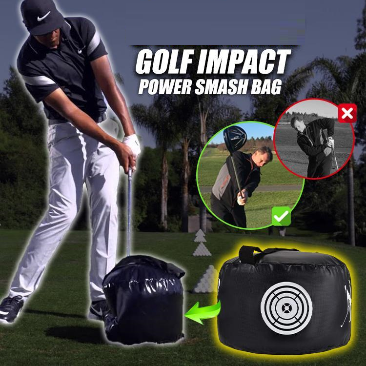 Golf Impact Power Smash Bag Hitting Bag Swing Training Aids Impact