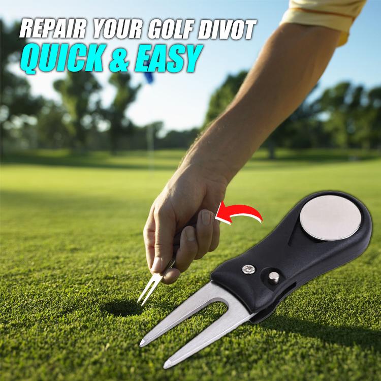 Switchable Golf Divot Repair Tool