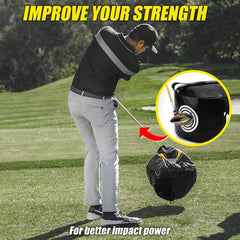 Golf Impact Bags Water Resistant Golf Swing Practice Supplies Golf